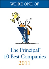 ECFMG is the Principal 10 Best Companies for 2011